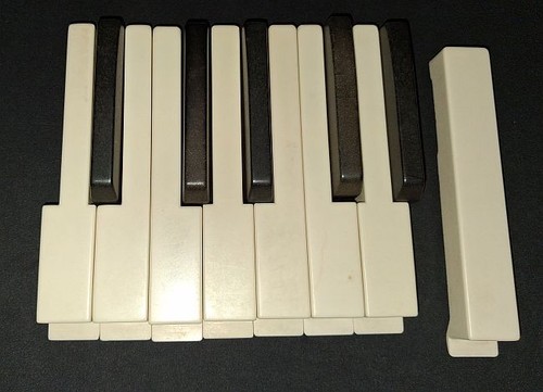 Hammond organ key - organ, caps